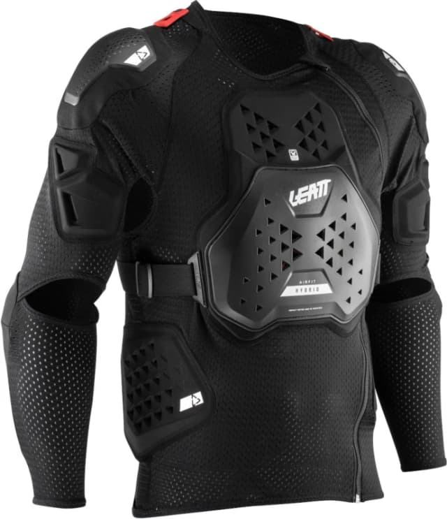 Leatt 3DF Airfit Hybrid Protector Shirt, black, Size S M for Men