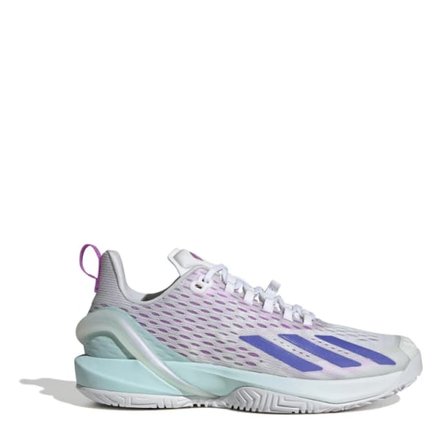 adidas Womens Adizero Cybersonic Tennis Shoes Ftwr White female 5.5 (38.7)