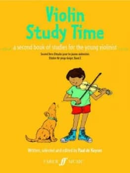 Violin Study Time by Paul De Keyser Book