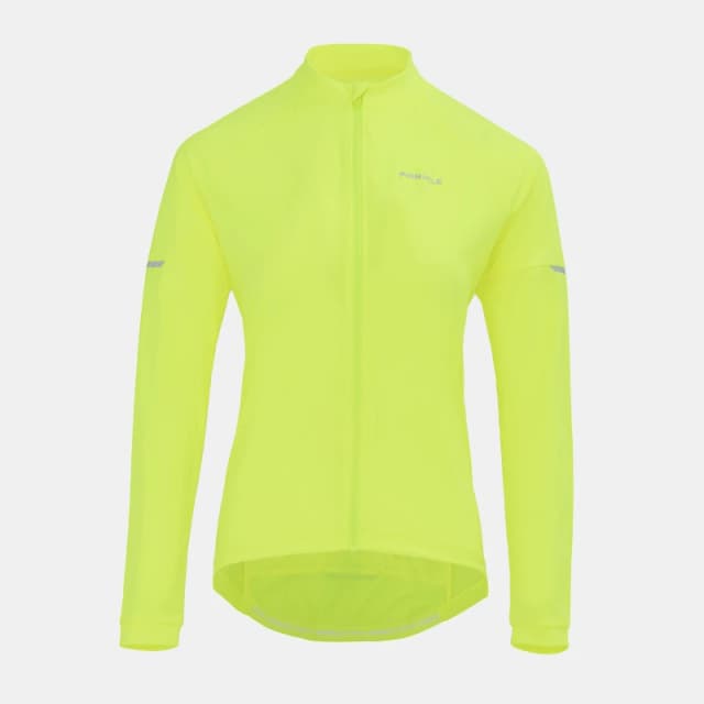 Pinnacle Long Sleeve Cycling Jersey Ladies Yellow female 10 (S)