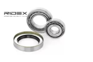 RIDEX Wheel bearing kit Front axle both sides 654W0447 Wheel hub bearing,Wheel bearing MERCEDES-BENZ,190 (W201),Stufenheck (W124),SL (R107)