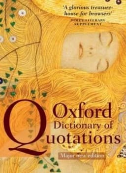 Oxford Dictionary of Quotations by Elizabeth Knowles Hardback