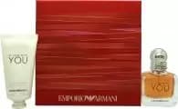 Emporio Armani In Love With You Gift Set 30ml Eau de Parfum + 50ml Hand Cream