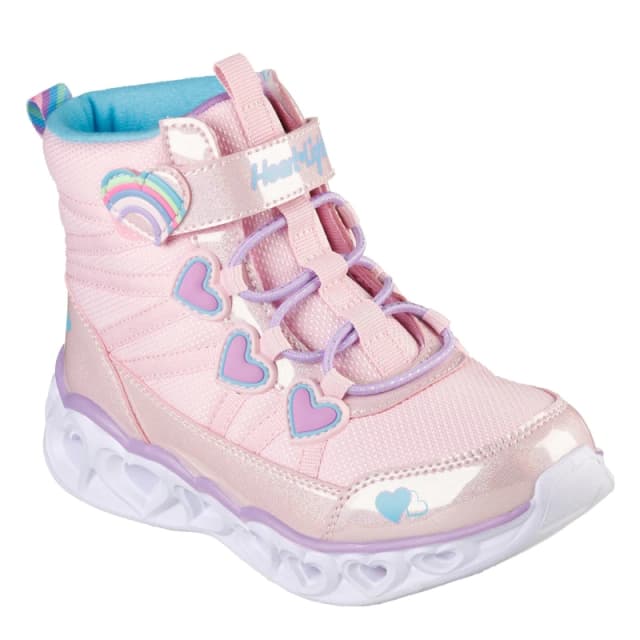 Skechers Heartlights Pink/Multi unisex C10 (27.5)