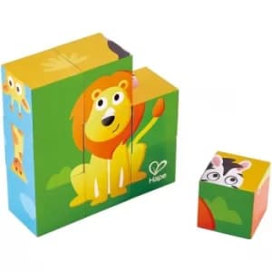 Hape Jungle Animal Block Puzzle Activity Set