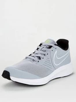 Nike Star Runner 2 Trainer - Grey/White