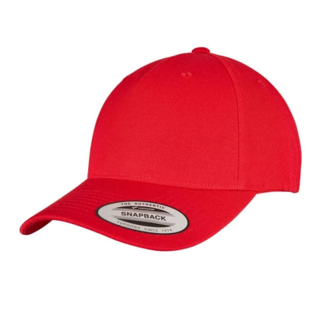 Flexfit Mens YP Classics Premium Cap in Red Red Male One Size