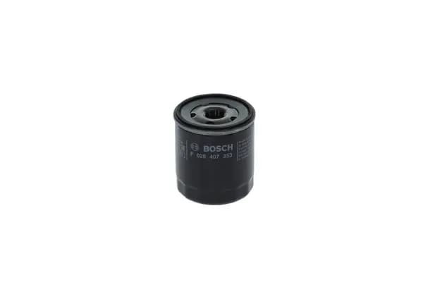Bosch F 026 407 353 Oil filter M 20 x 1,5 with one anti-return valve Spin-on Filter CITROEN: C3 II, C1 II, C3 III, PEUGEOT: 108 Hatchback Oil Filter