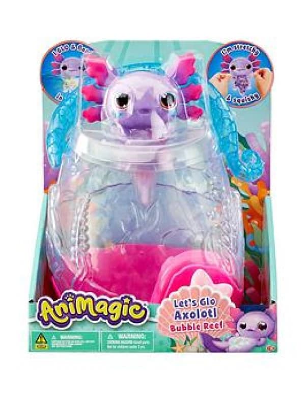 Animagic Animagic Let's Glo Axolotl Bubble Reef