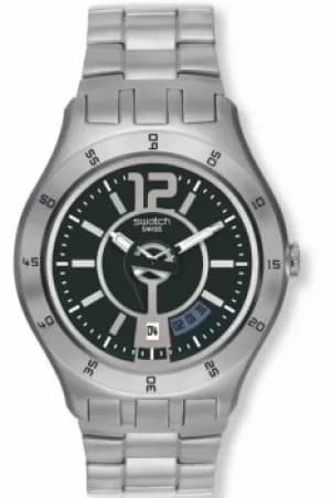 Mens Swatch In A Grayish Mode Watch YTS403G