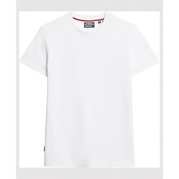 Essential Embroidered Logo T-Shirt in Cotton with Crew Neck