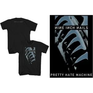 Nine Inch Nails - Pretty Hate Machine Unisex Large T-Shirt - Black