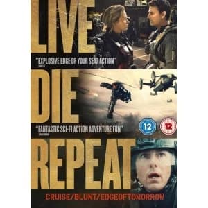 Live Die Repeat Edge of Tomorrow (2014) DVD