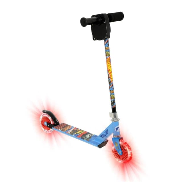 Hot Wheels Hot Wheels Kids Light Up 2 Wheel Scooter