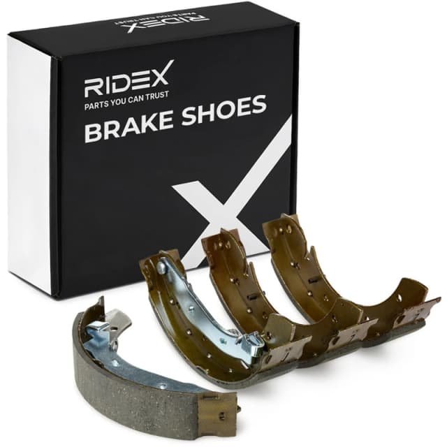 RIDEX 70B0008 Brake Shoes Rear Axle, with lever Brake Shoe Set (70)