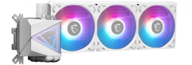 MSI MAG CORELIQUID I360 360 mm Liquid CPU Cooler - RGB LED, White 4711377233217