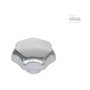 Elesa - Lobe knob-DIN 6336-GG-32-M6-E-ZB