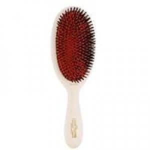 Mason Pearson Boar Bristle and Nylon Medium Junior Brush White