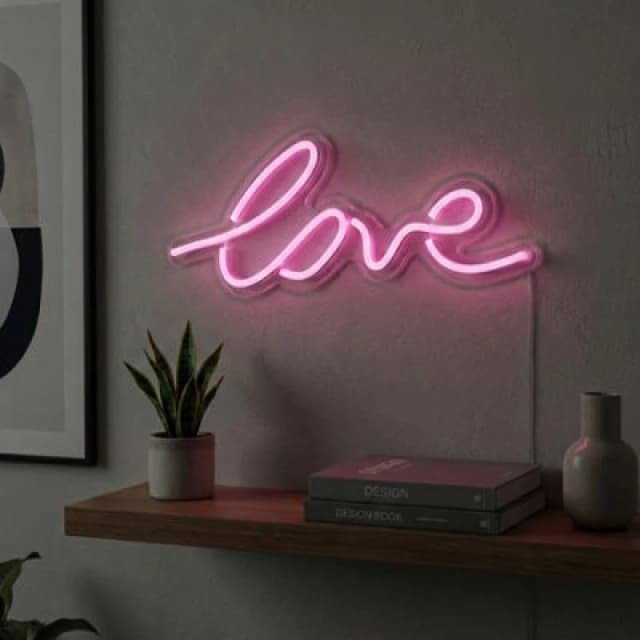 Garden Greatness Love Neon Sign Wall Decoration