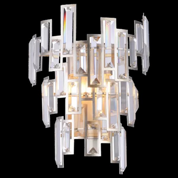 St Petersburg 2 Light Wall Lamp Champagne, E14