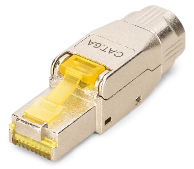 Digitus CAT 6A field connector. AWG 22-27. supports up to 4PPoE. IEEE8