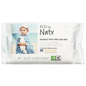 ECO by Naty - Sensitive Wipes with Aloe