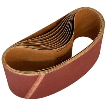 Worksafe WSB62120 Sanding Belt 100 x 620mm 120Grit - Pack of 10