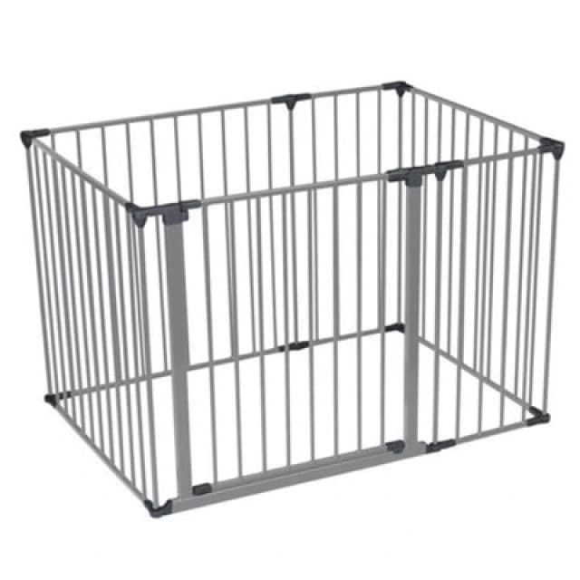 Safetots Premium Multi Panel Play Den, 72Cm X 105Cm, Grey, 70Cm High