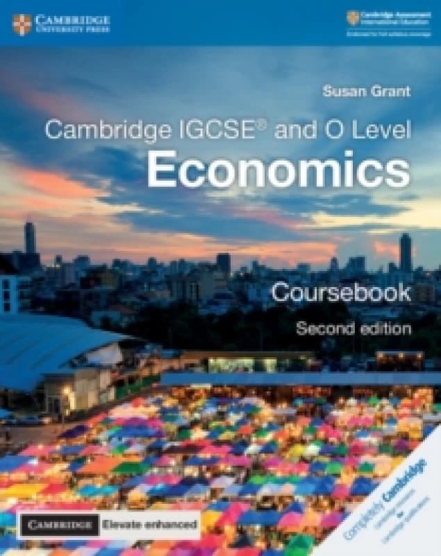 Susan Grant Cambridge IGCSE and O Level Economics Coursebook with Digital Access (2 Years) Book Multi unisex