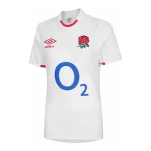 Umbro England Home Pro Rugby Shirt 2020 2021 Ladies - White