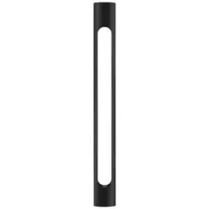 Hawaii 80cm Outdoor Bollard Black Aluminium LED 12W 372Lm 3000K IP65 - Merano
