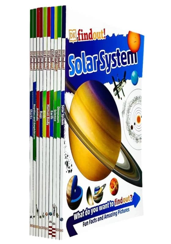 DK Findout! Series with Fun Facts and Amazing Pictures 10 Books Collection Set DK Books