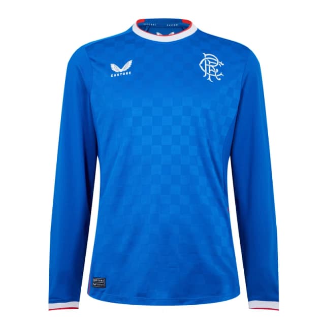 Castore Rangers Home Pro Longsleeve (No Sponsor) - Blue Blue S
