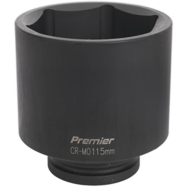 Loops 115mm Forged Deep Impact Socket - 1" Sq Drive - Chromoly Wrench Socket Multi