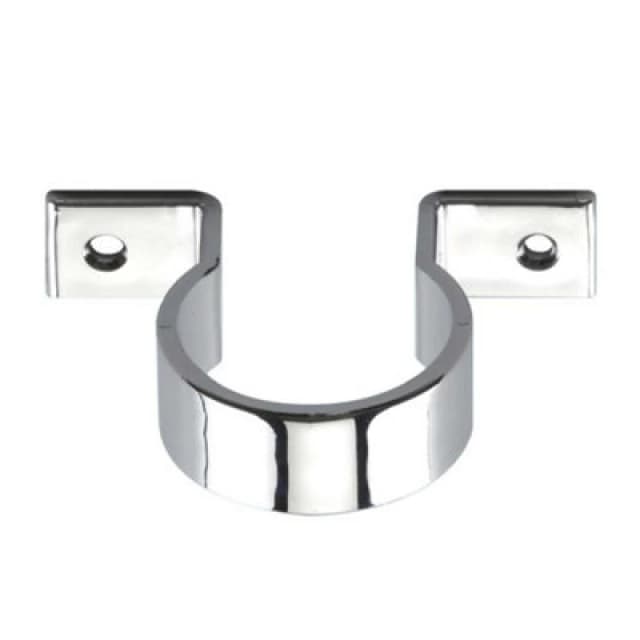 McAlpine Chrome Plated Plastic Pipe Clip 32mm S32-CP Silver