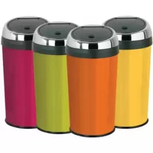 Premier Housewares - Touch Top Hot Pink Bin - 30 Ltr