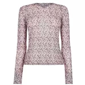 Hugo Diralina Longsleeve Top - Pink