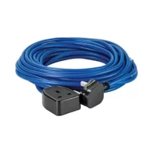 Defender Extension Lead Blue 1.5mm2 13A 14m - 230V