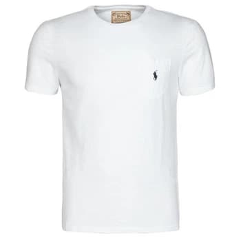 Polo Ralph Lauren T-SHIRT AJUSTE COL ROND EN COTON LOGO PONY PLAYER mens T shirt in White - Sizes EU S,EU M,EU L,EU XL,EU XS