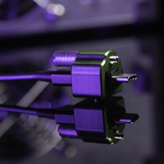 Symply LOCK Thunderbolt Type-C cable lock anodized aluminium (Green)