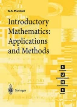 Introductory Mathematics by Gordon S. Marshall Paperback