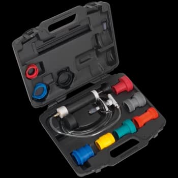 Sealey Cooling System and Pressure Cap Tester Kit