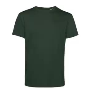 B&C Mens Organic E150 T-Shirt (S) (Forest Green)