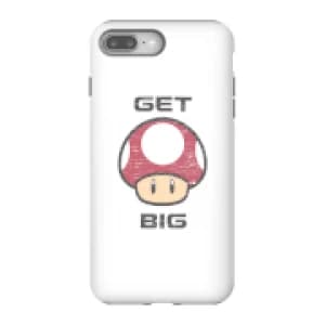 Nintendo Super Mario Get Big Mushroom Phone Case - iPhone 8 Plus - Tough Case - Gloss
