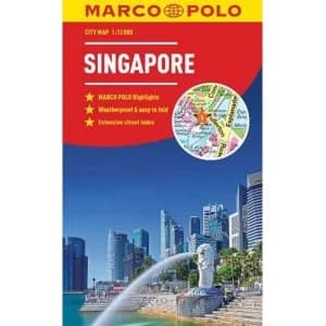 Singapore Marco Polo City Map - pocket size, easy fold, Singapore street map Paperback / softback 2018