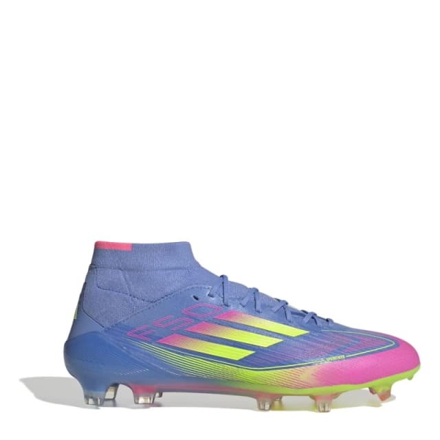 adidas F50 Elite Firm Ground Football Boots Womens Blue/Lemon/Pink female 5 (38)