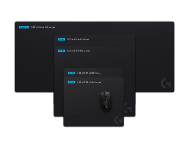 Logitech G Logitech G G640 Large Cloth Gaming Mouse Pad 943-000799