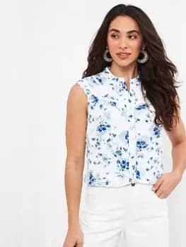 Joe Browns Joe Browns Kiera Broderie Blouse Muti, Multi, Size 12, Women