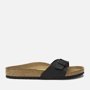 Birkenstock Womens Madrid Single Strap Sandals - Black - EU 38/UK 5