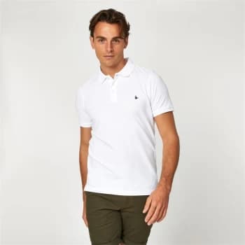 Jack Wills Aldgrove Classic Polo - White